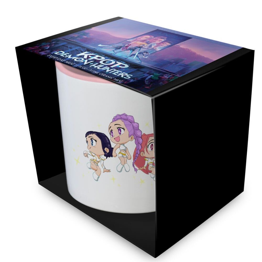 Taza Chibi KPop Demon Hunters 325ml
