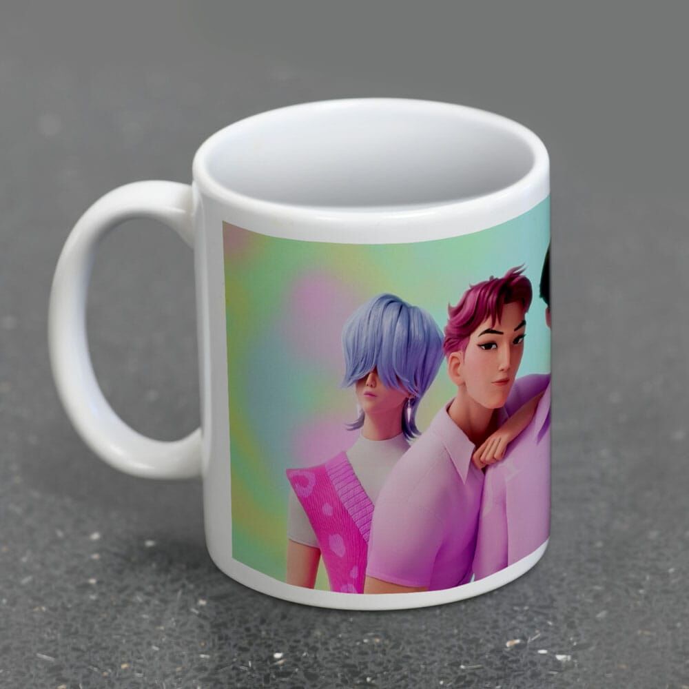 Las guerreras K-pop Taza Saja Boys