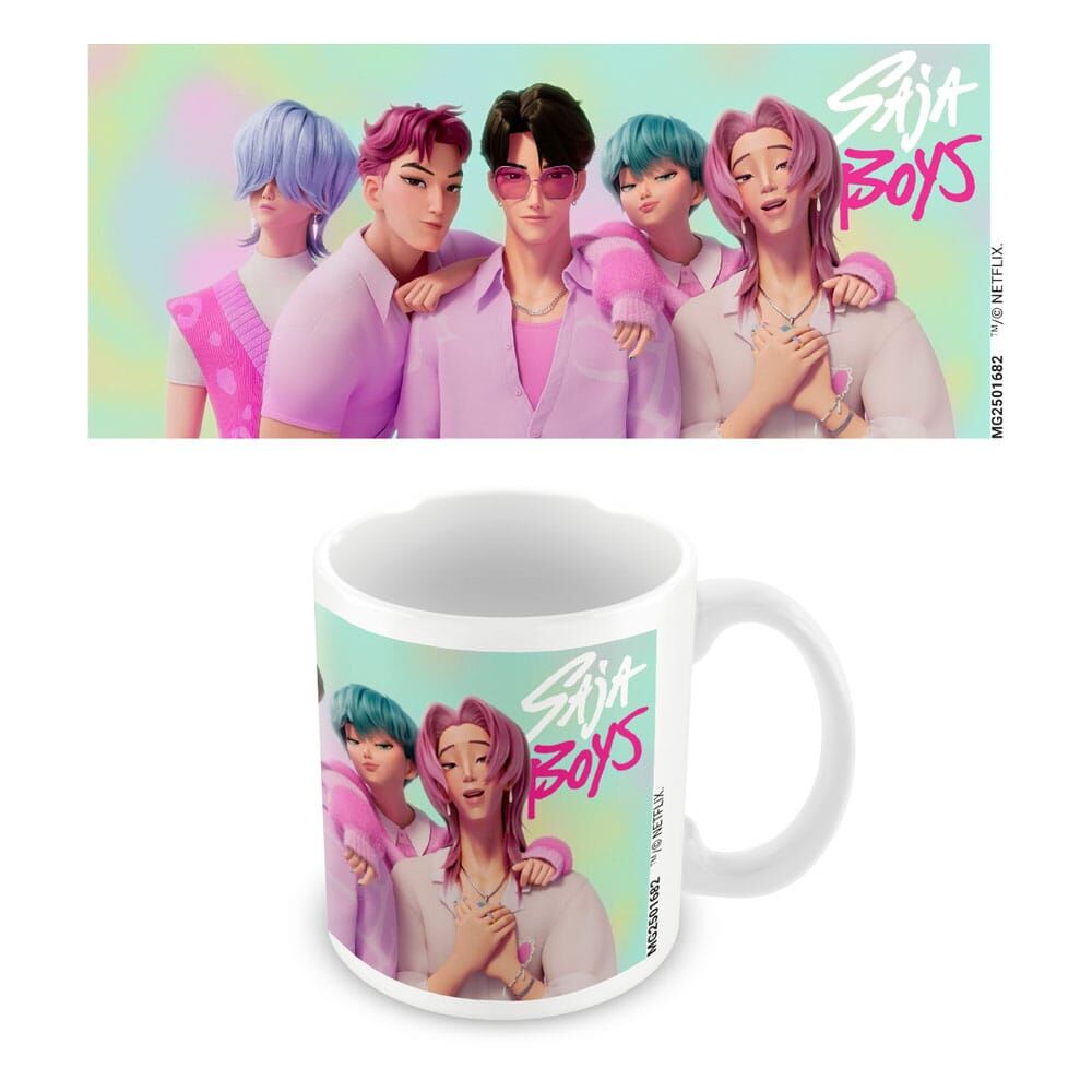 Las guerreras K-pop Taza Saja Boys