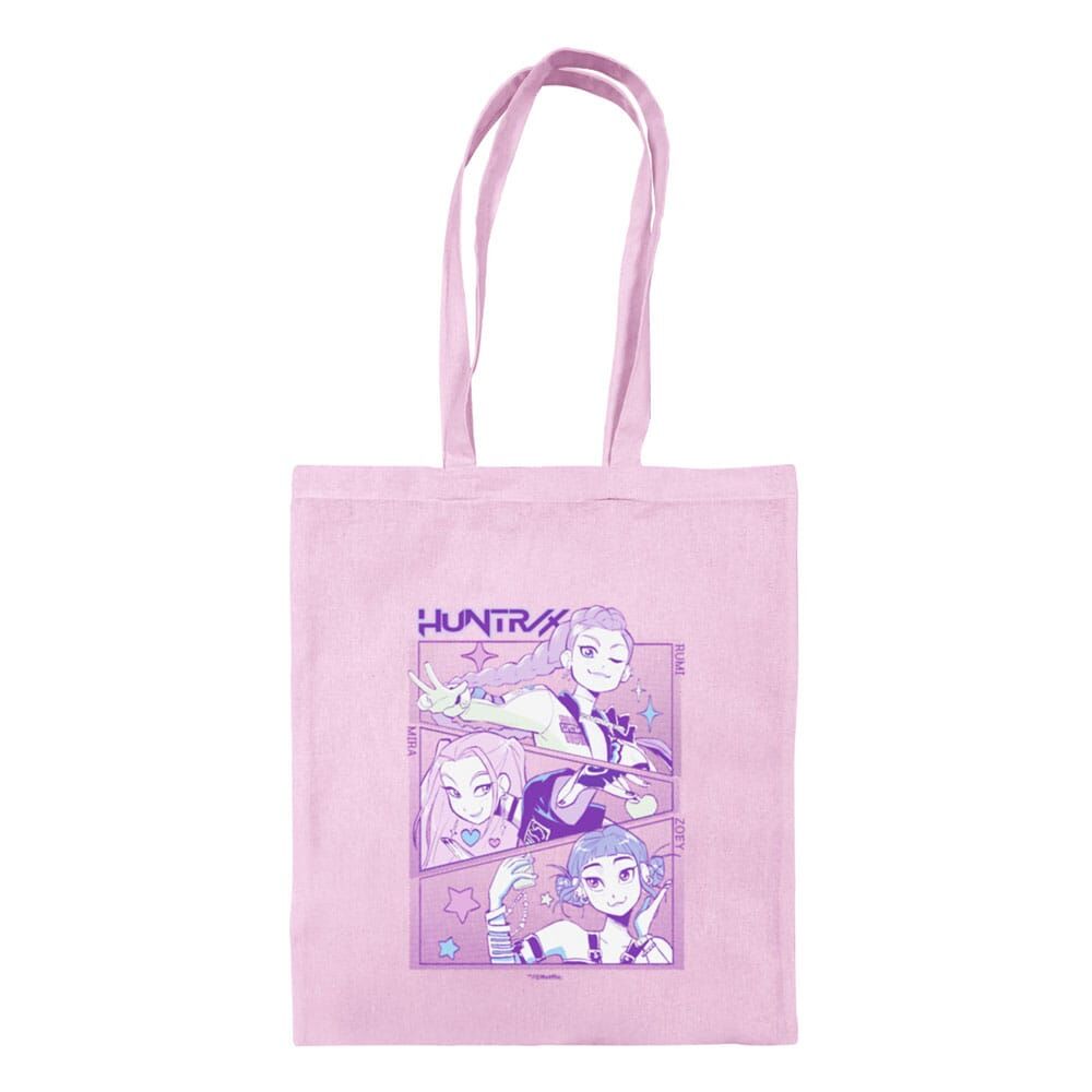 K-POP DEMON HUNTERS HUNTRIX Lámpara PINK TOTE Bolsa