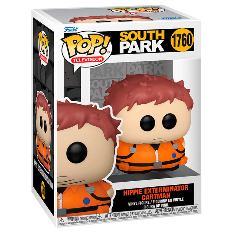 South Park Figura POP! TV Vinyl Hippie Exterminator Cartman 9 cm