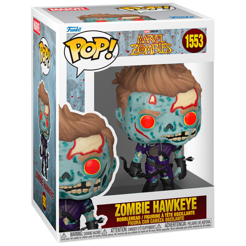 Marvel Zombies POP! Marvel Vinyl Figura Zombie Hawkeye 9 cm