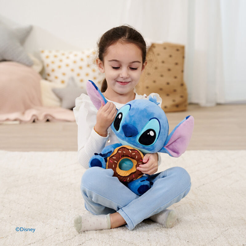 Lilo & Stitch Peluche Stitch with Donut 25 cm