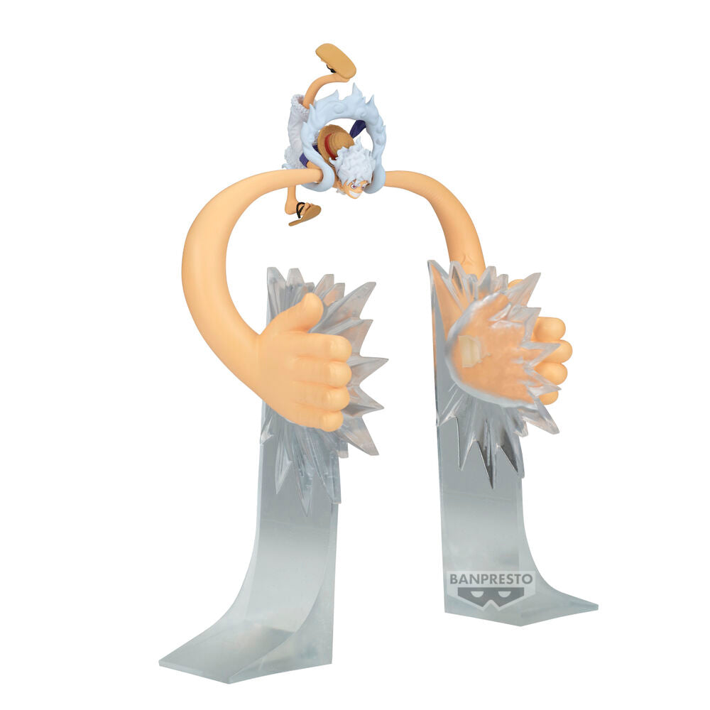 Figura banpresto one piece fl monkey d.luffy - gear5 vol.5