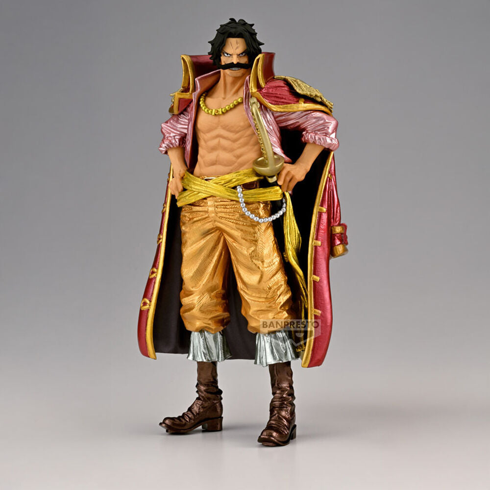 Figura banpresto one piece king of artist gol d.roger special ver