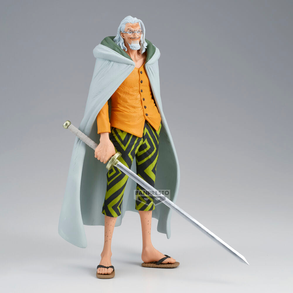 Figura banpresto one piece king of artist silvers rayleigh