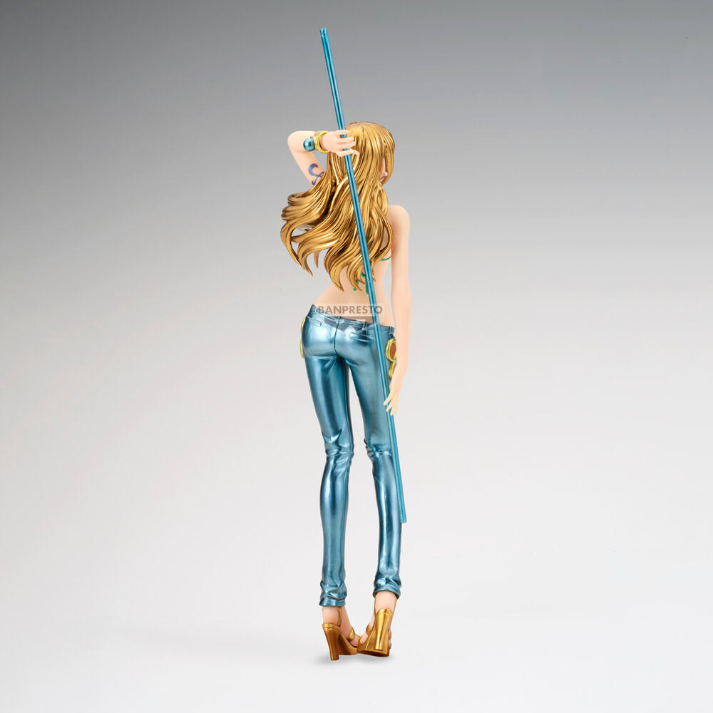 Figura banpresto one piece glitter & glamours nami special color ver.b