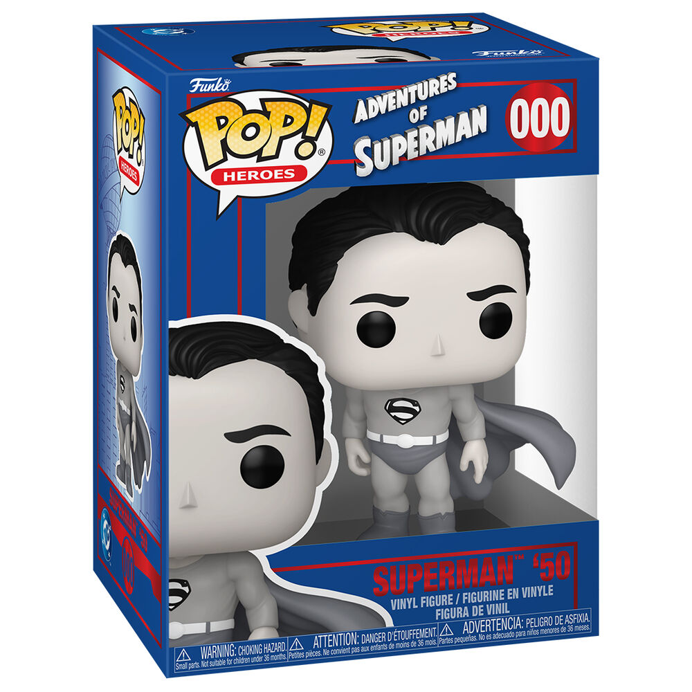 DC Comics Figura POP! Heroes Vinyl Superman '50 9 cm
