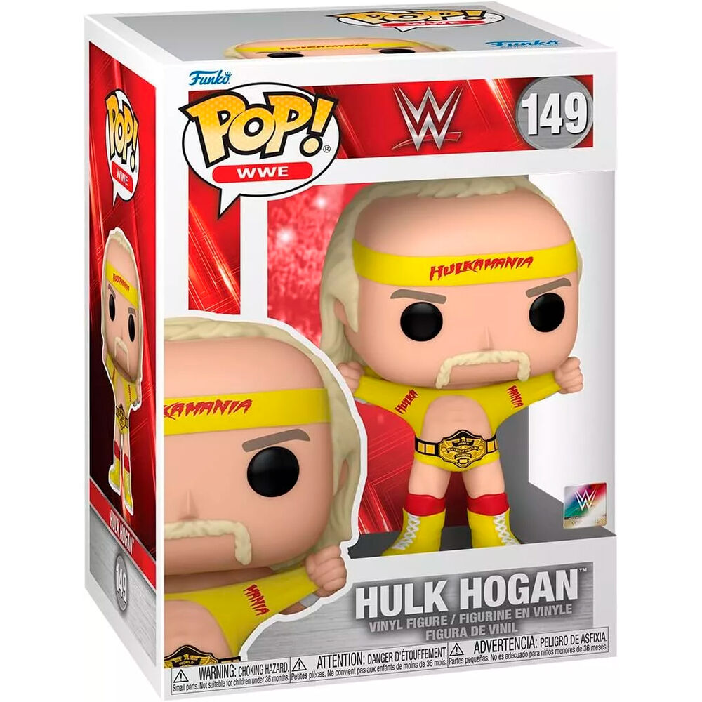 WWE POP! Vinyl Figura Hulkamania w/belt 9 cm