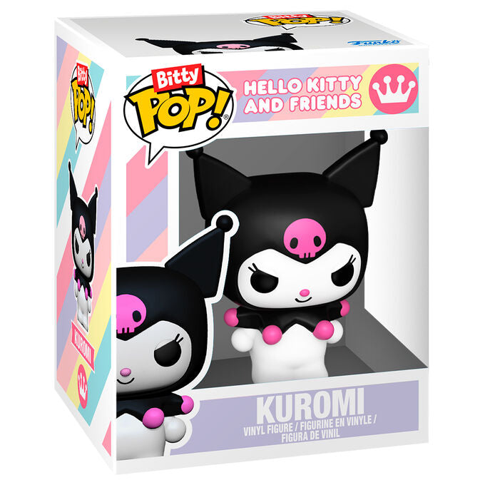 Hello Kitty Pack de 2 Bitty POP! Vinyl Figuras My Melody&Kuromi 2 cm