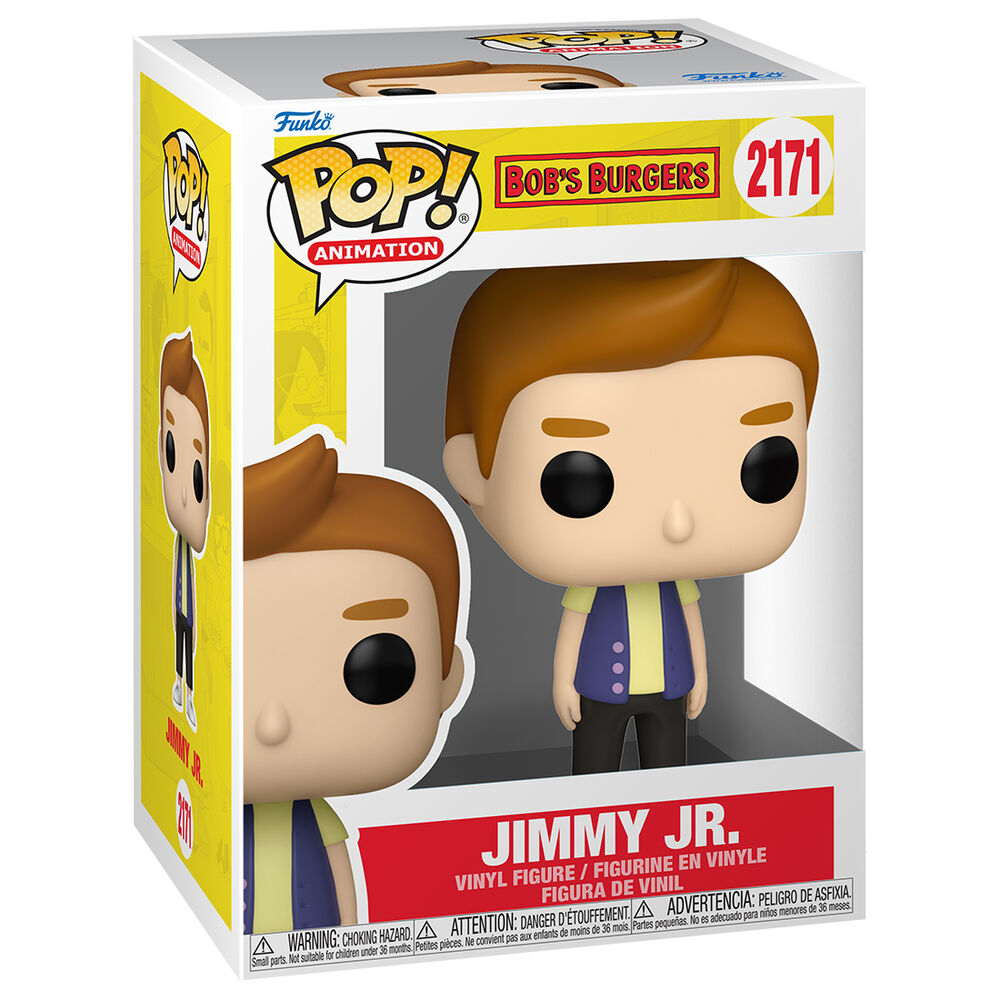 Bob's Burgers Figura POP!TV Vinyl Jimmy Jr. 9 cm