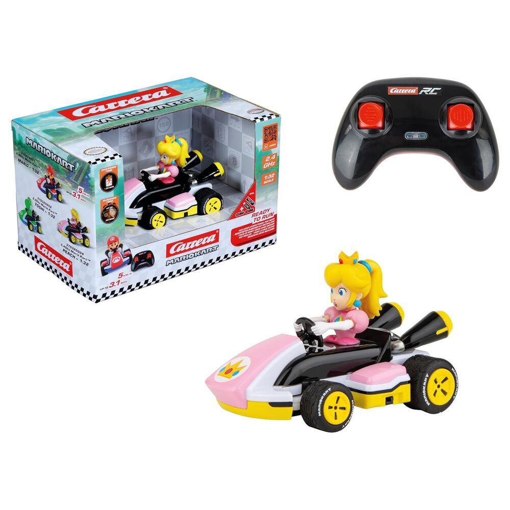 Super Mario Kart Race Kart teledirigido RC 1/32 2,4 GHz Peach