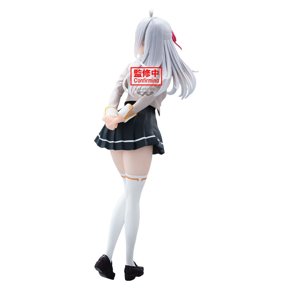 Figura banpresto alya hides her feelings in russia glitter&glamours alya school uniform ver.