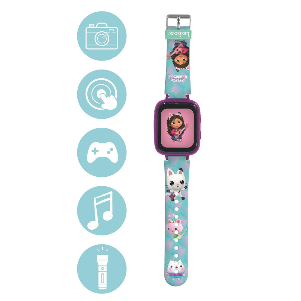 Reloj Digital con camara La Casa de Muñecas de Gabby Frikytopia