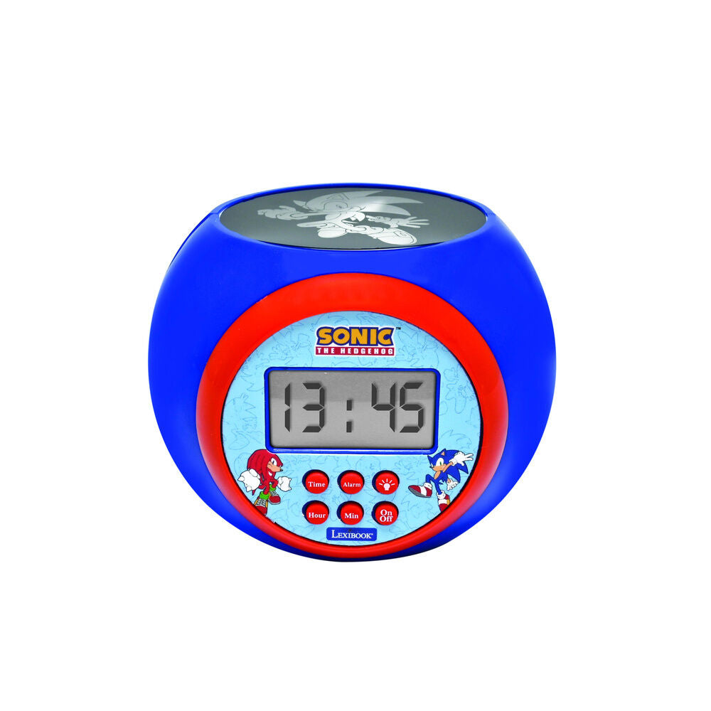 Reloj Despertador Proyector Sonic the Hedgehog Frikytopia