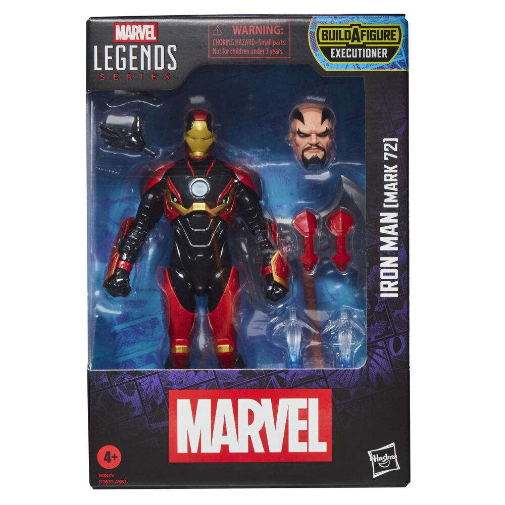 Figura Iron Man Mark 72 Marvel Legends Series 15 cm