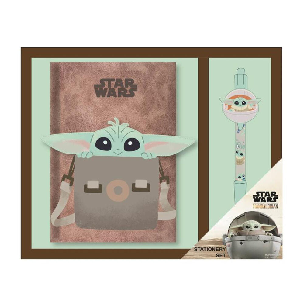 Star Wars The Mandalorian Paquete de papelería Grogu