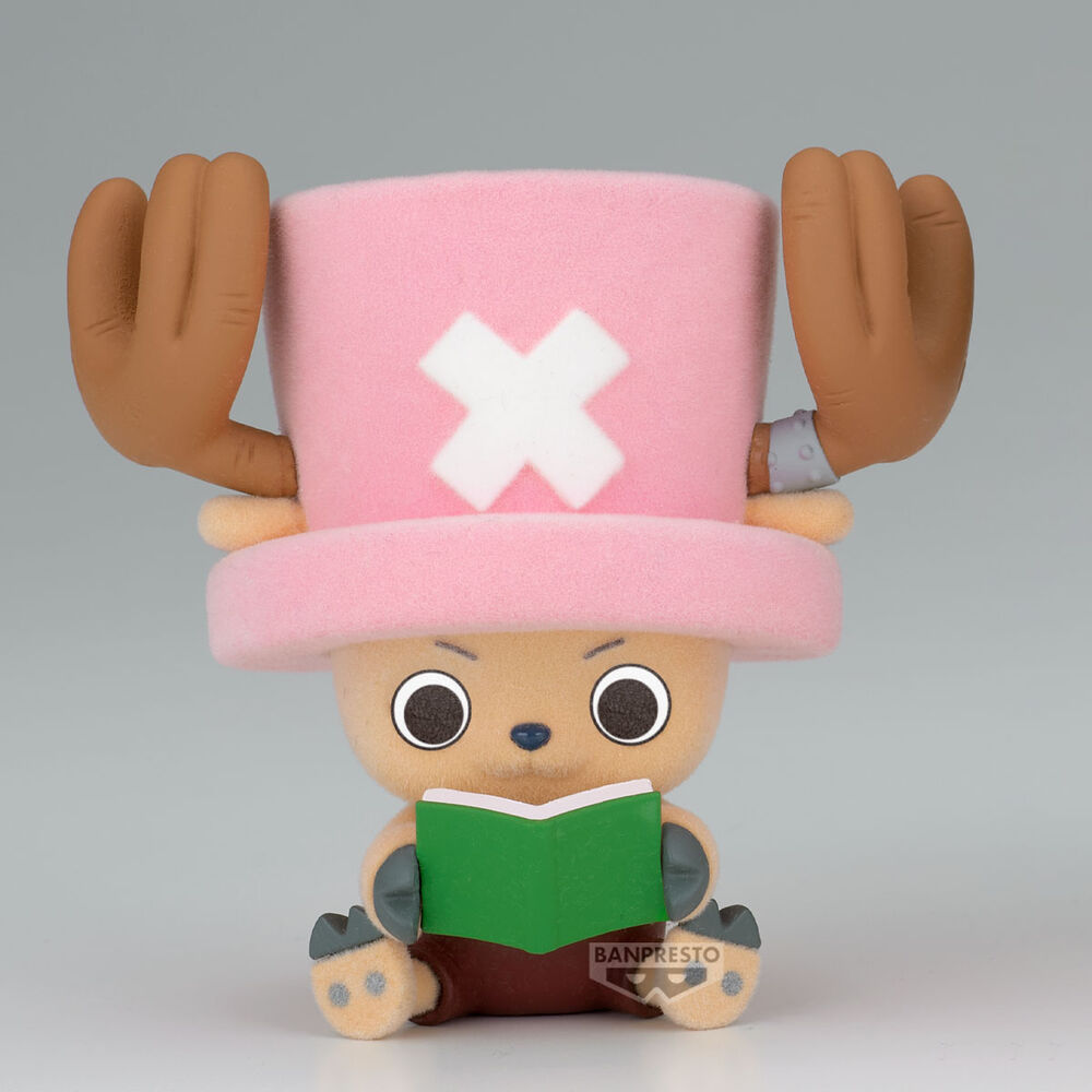 Figura banpresto one piece fluffy puffy chopper vol.1(ver.a) 7cm