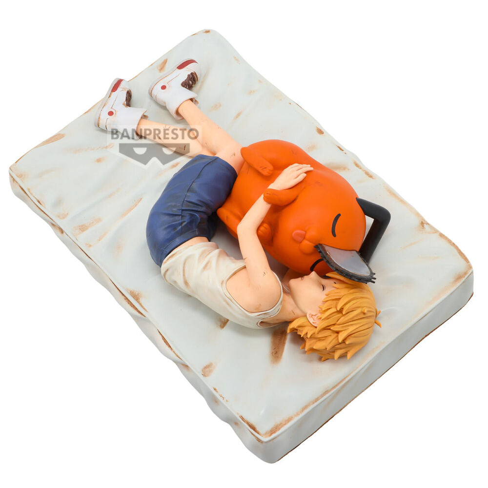 Figura banpresto chainsaw man break time collection denji y pochita vol.4