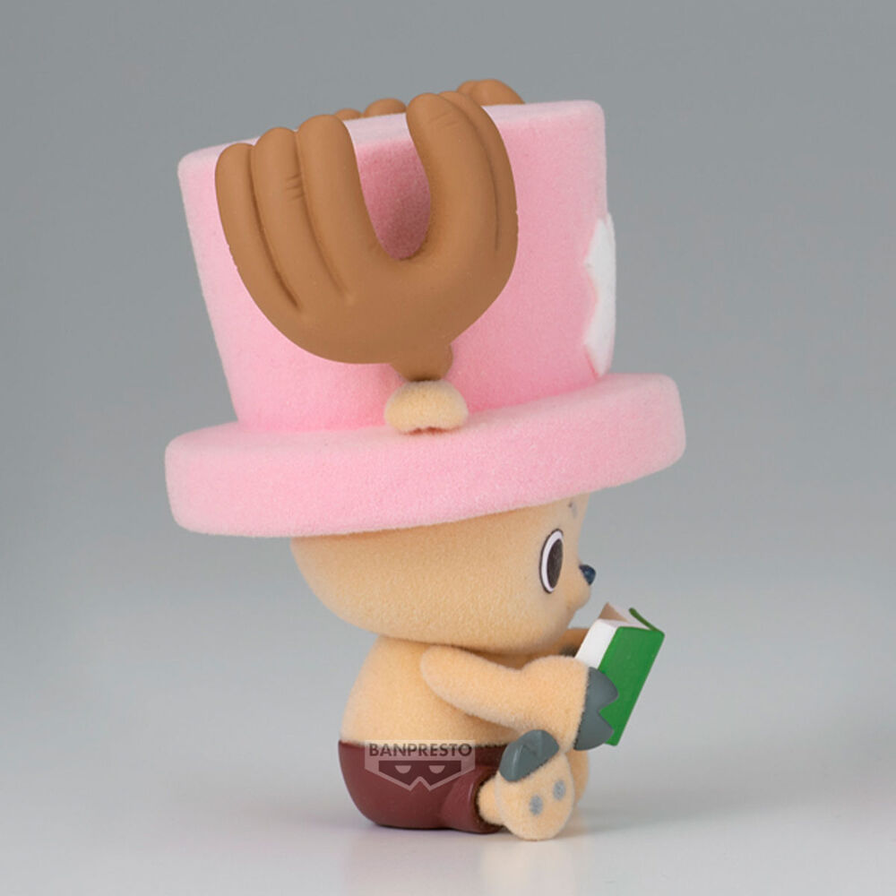 Figura banpresto one piece fluffy puffy chopper vol.1(ver.a) 7cm