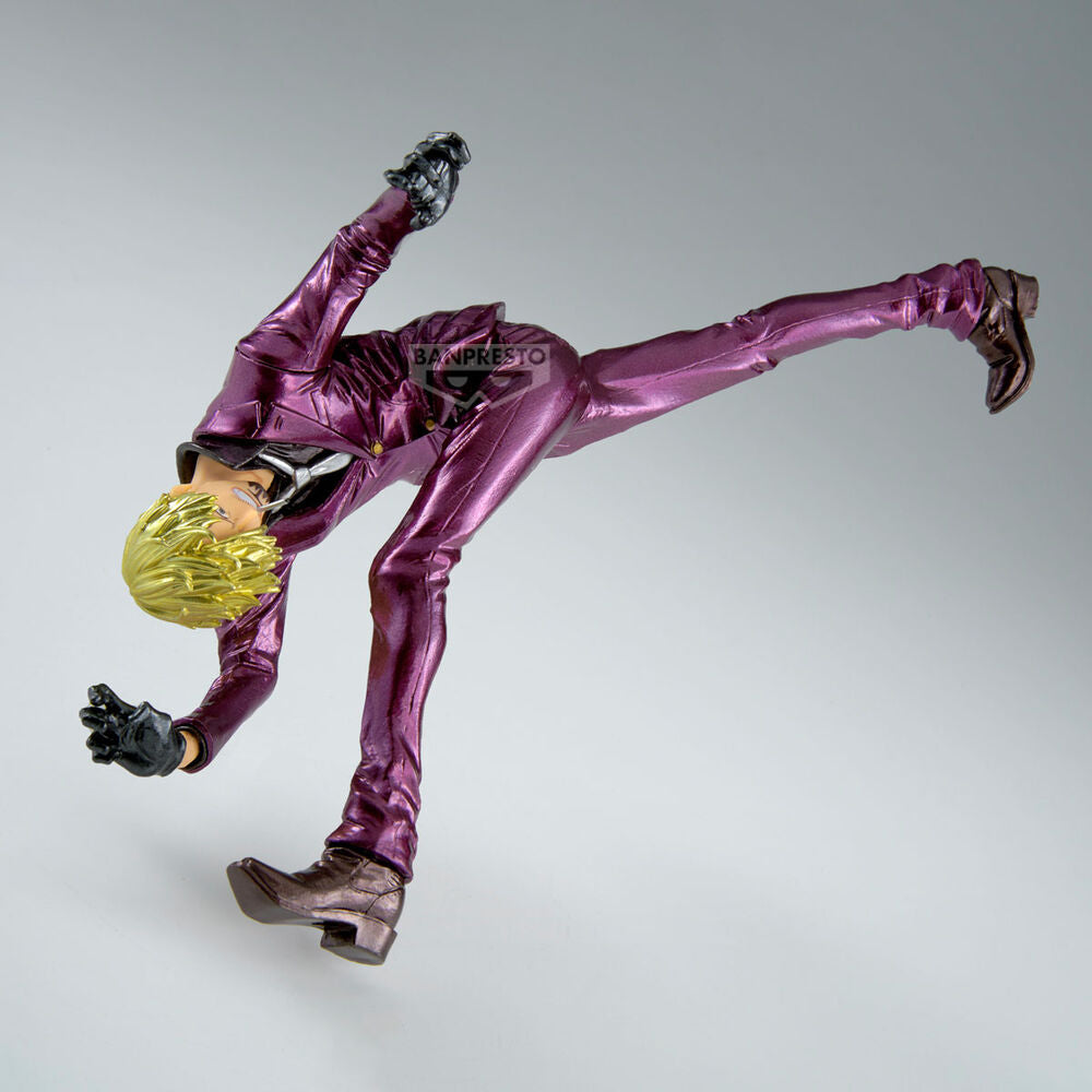 Figura banpresto one piece king of artist roronoa zoro & sanji special ver. - (b:sanji) 21cm