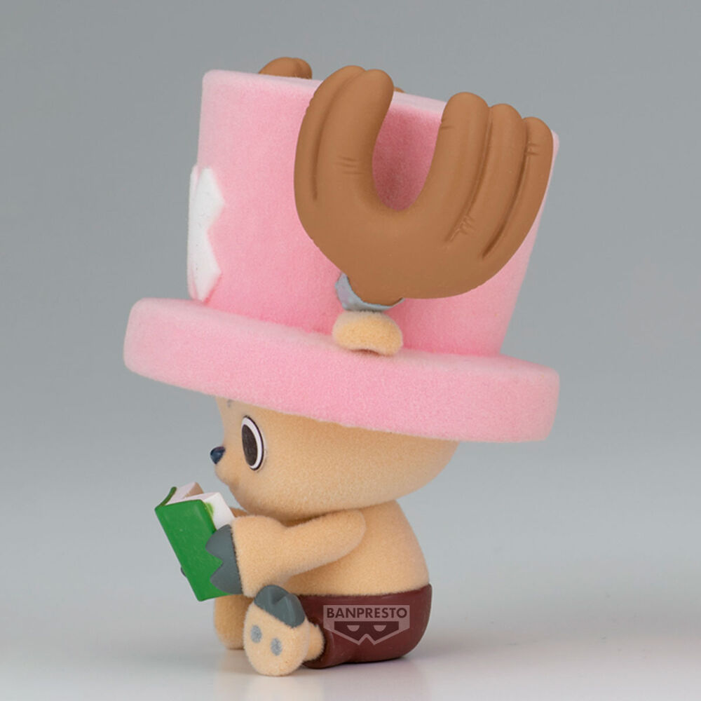 Figura banpresto one piece fluffy puffy chopper vol.1(ver.a) 7cm