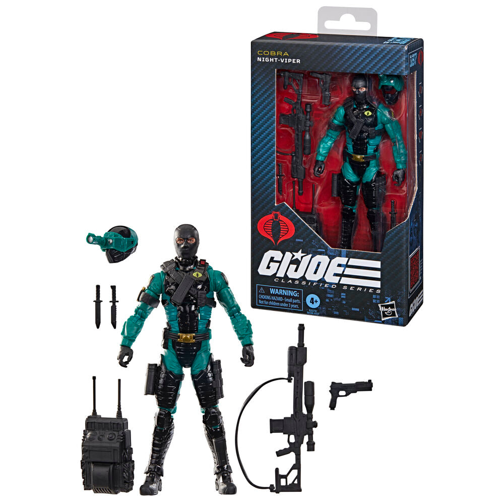 G.I. Joe Classified Series Figura Night-Viper 15 cm