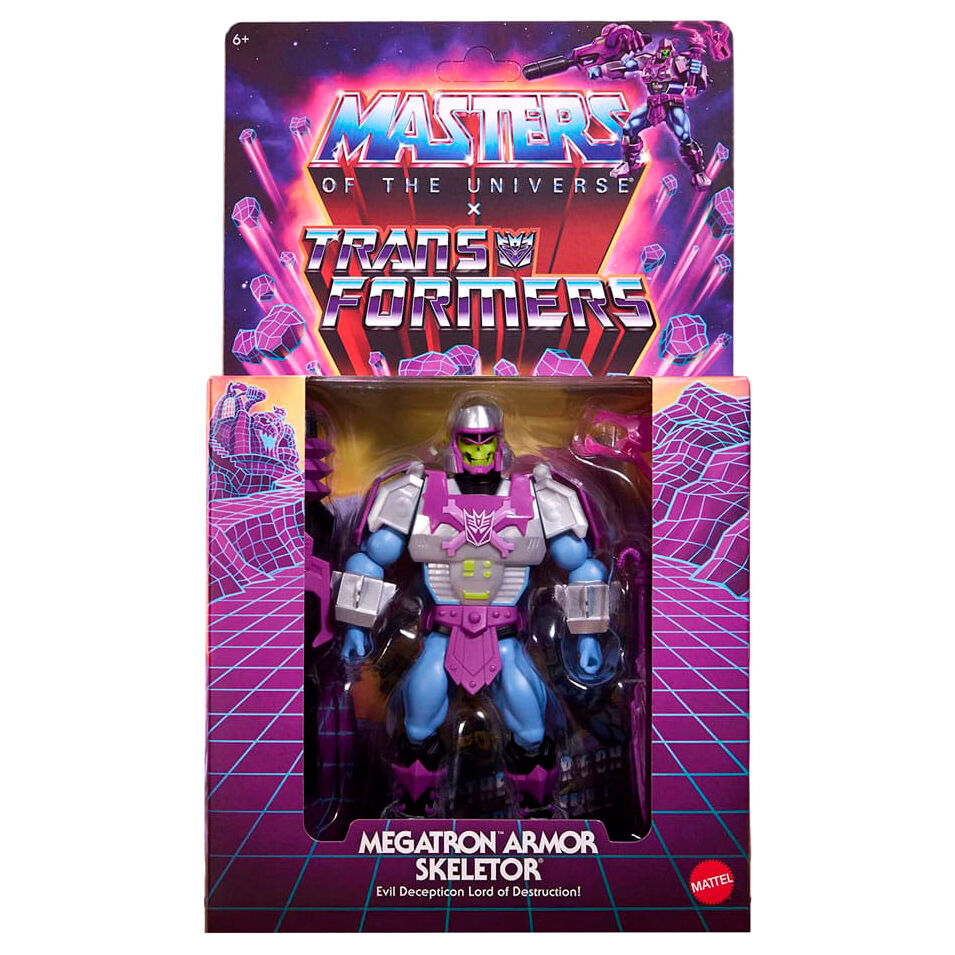 Masters of the Universe x Transformers Figura Megatron Armor Skeletor heo European Exclusive 14 cm