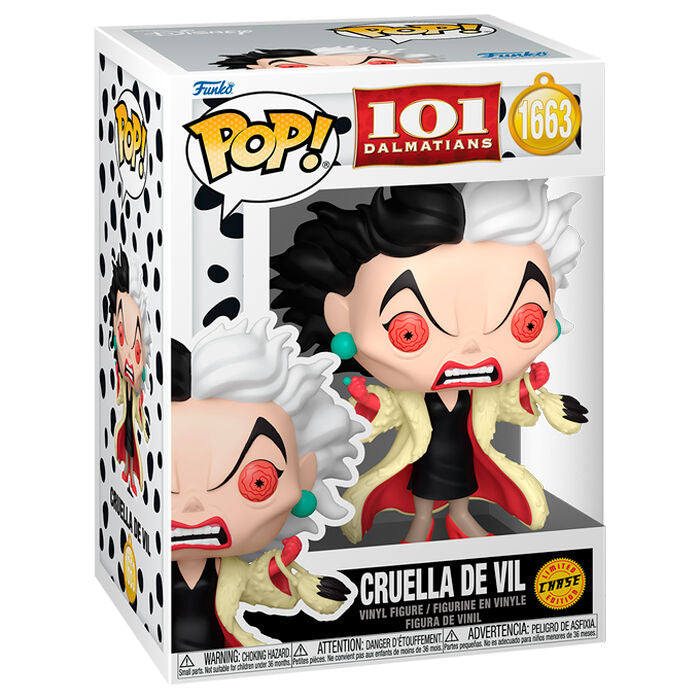 Figura POP Disney 101 Dalmatas Cruella de Vil