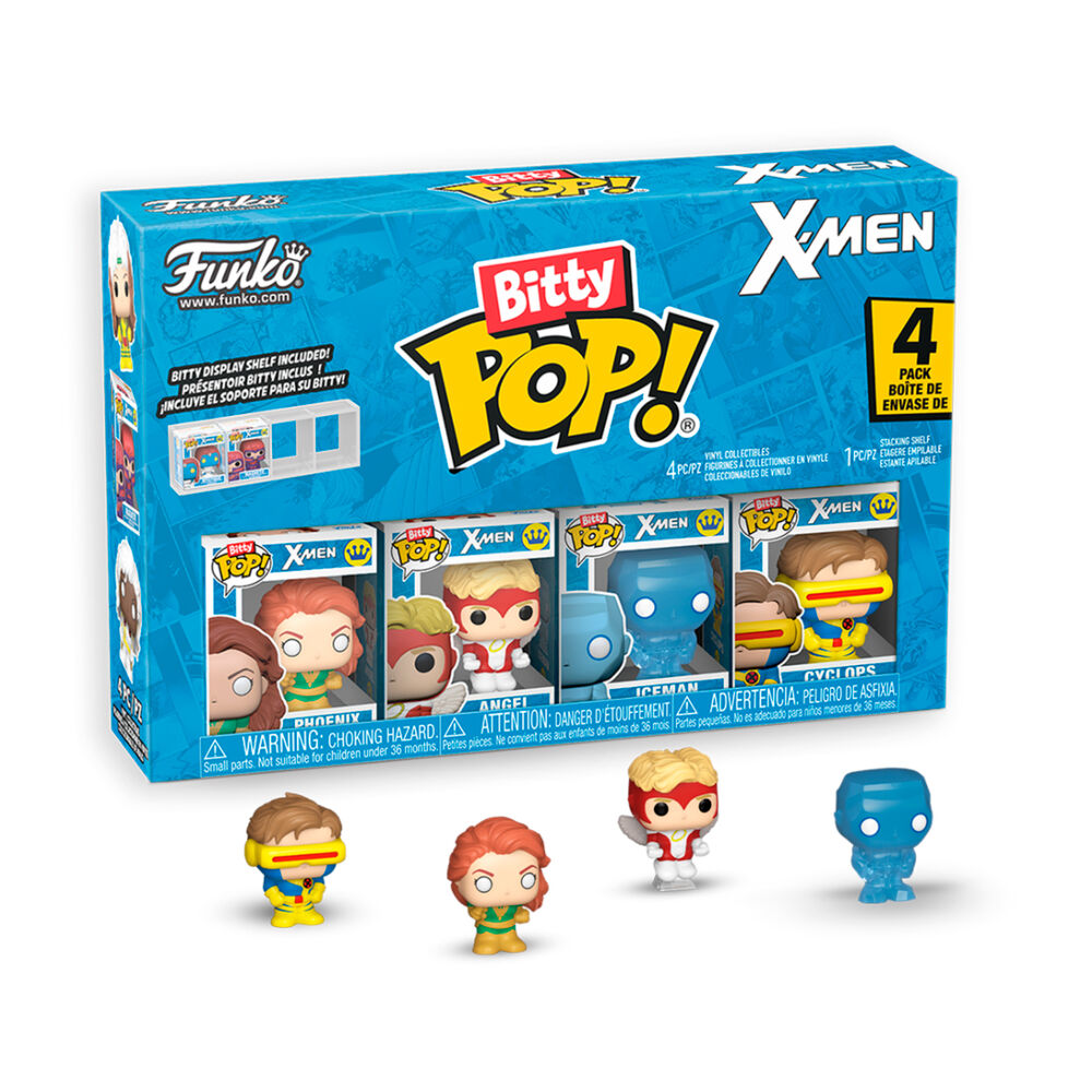 X-Men Pack de 4 Figuras Bitty POP! Vinyl Jean Grey w/CH 2,5 cm
