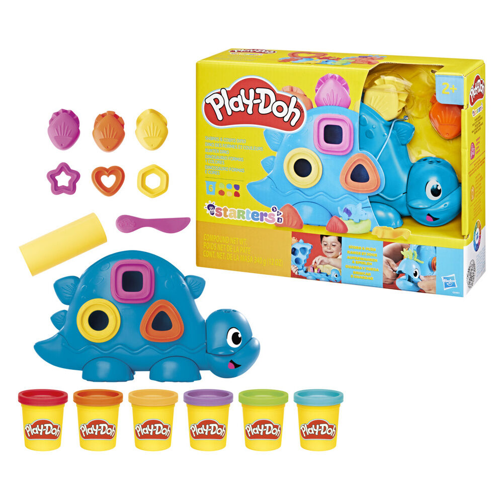 Dinosaurio Formas y Colores Play-Doh