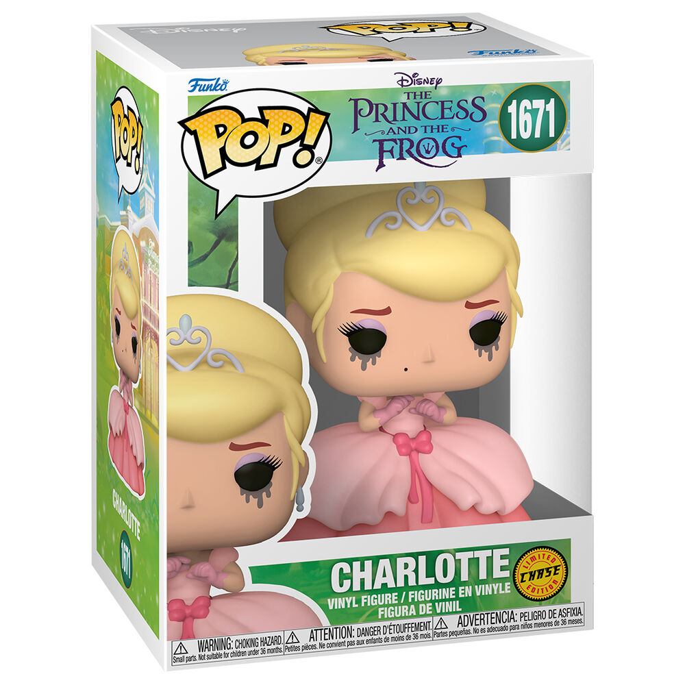 Figura POP Disney Tiana y el Sapo Charlotte
