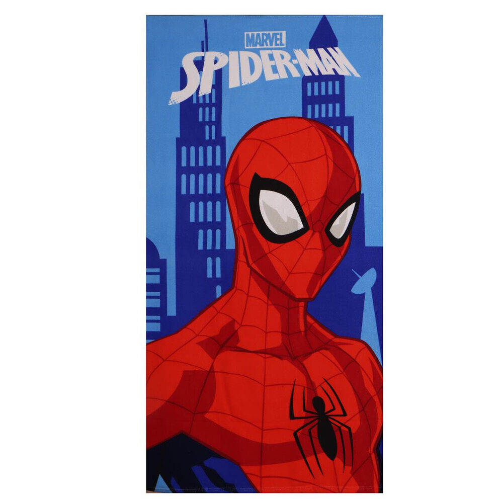 Set toalla + saco + gorra Spiderman Marvel
