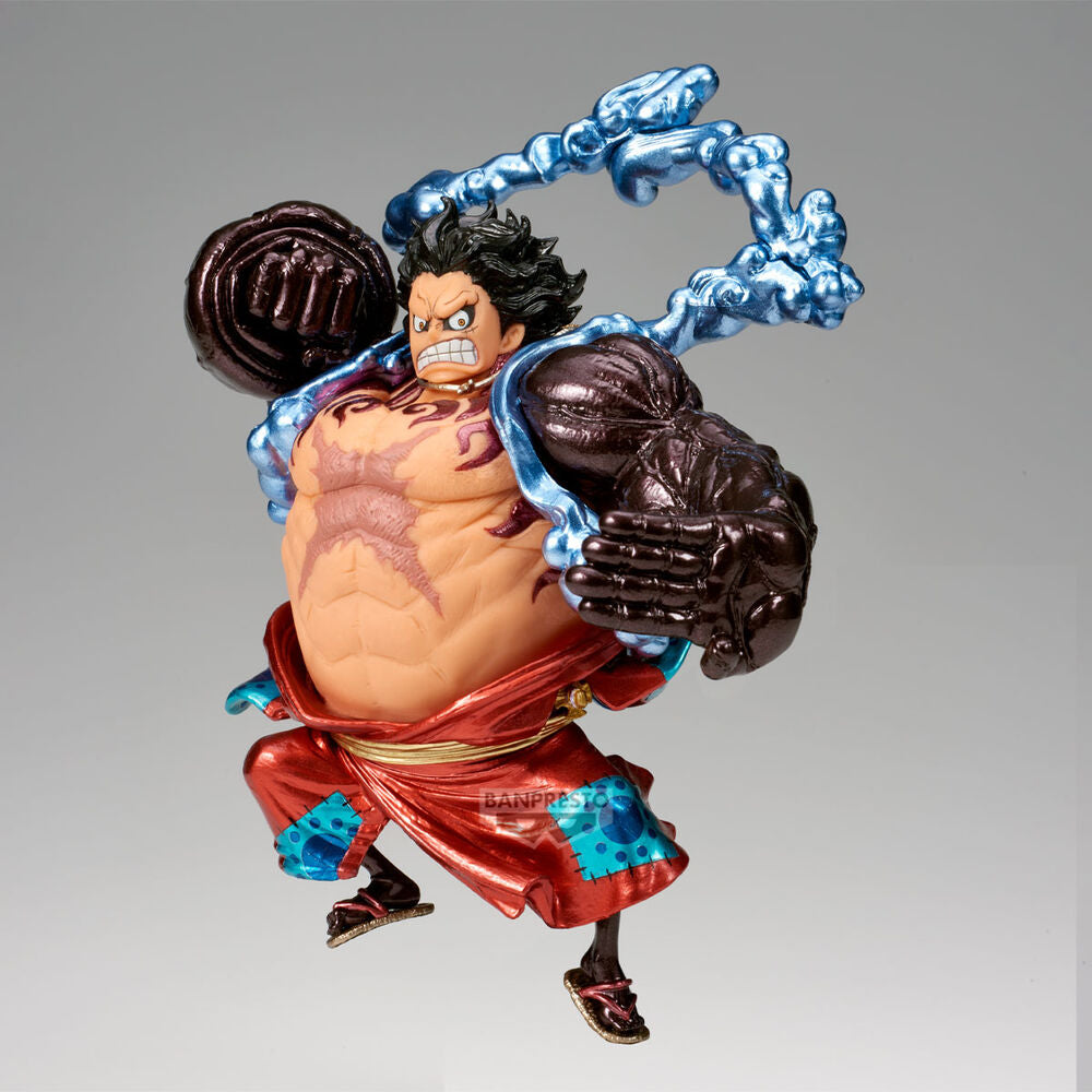 Figura banpresto one piece king of artist monkey d.luffy (boundman) 17cm