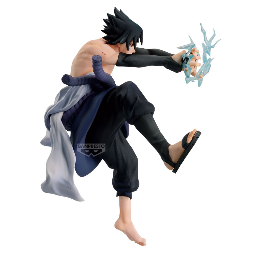 Figura banpresto naruto 72 series 40 vibration stars sasuke uchiha 18cm