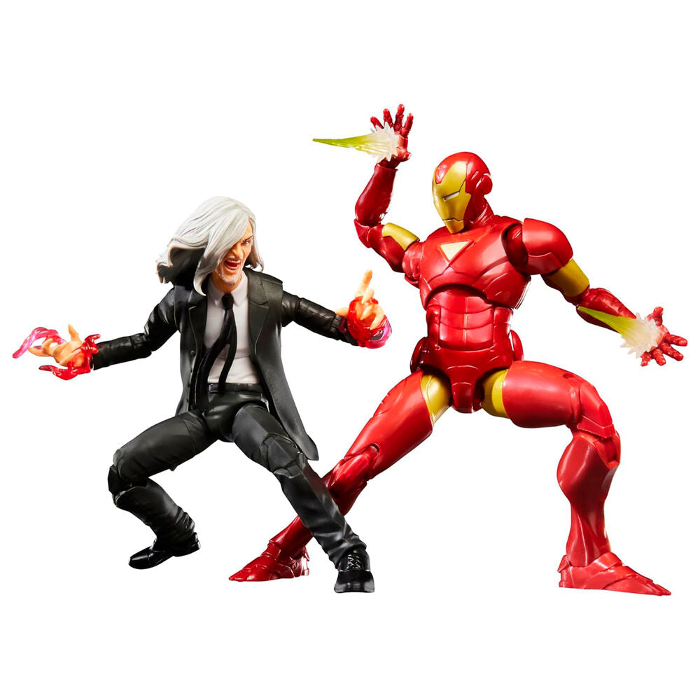 Marvel Legends Pack de 2 Figuras Iron Man (Extremis) & Marvel's Mandarin 15 cm
