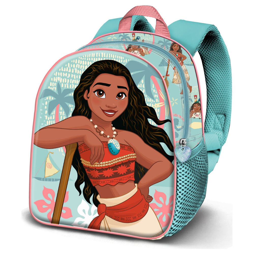 Mochila 3D Pretty Vaiana Moana Disney 31cm Frikytopia