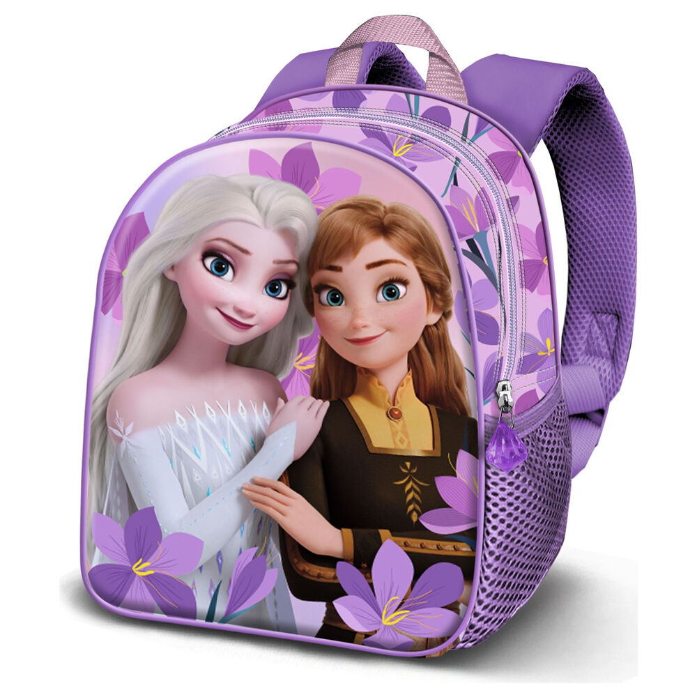 Mochila 3D Violet Frozen Disney 31cm Frikytopia