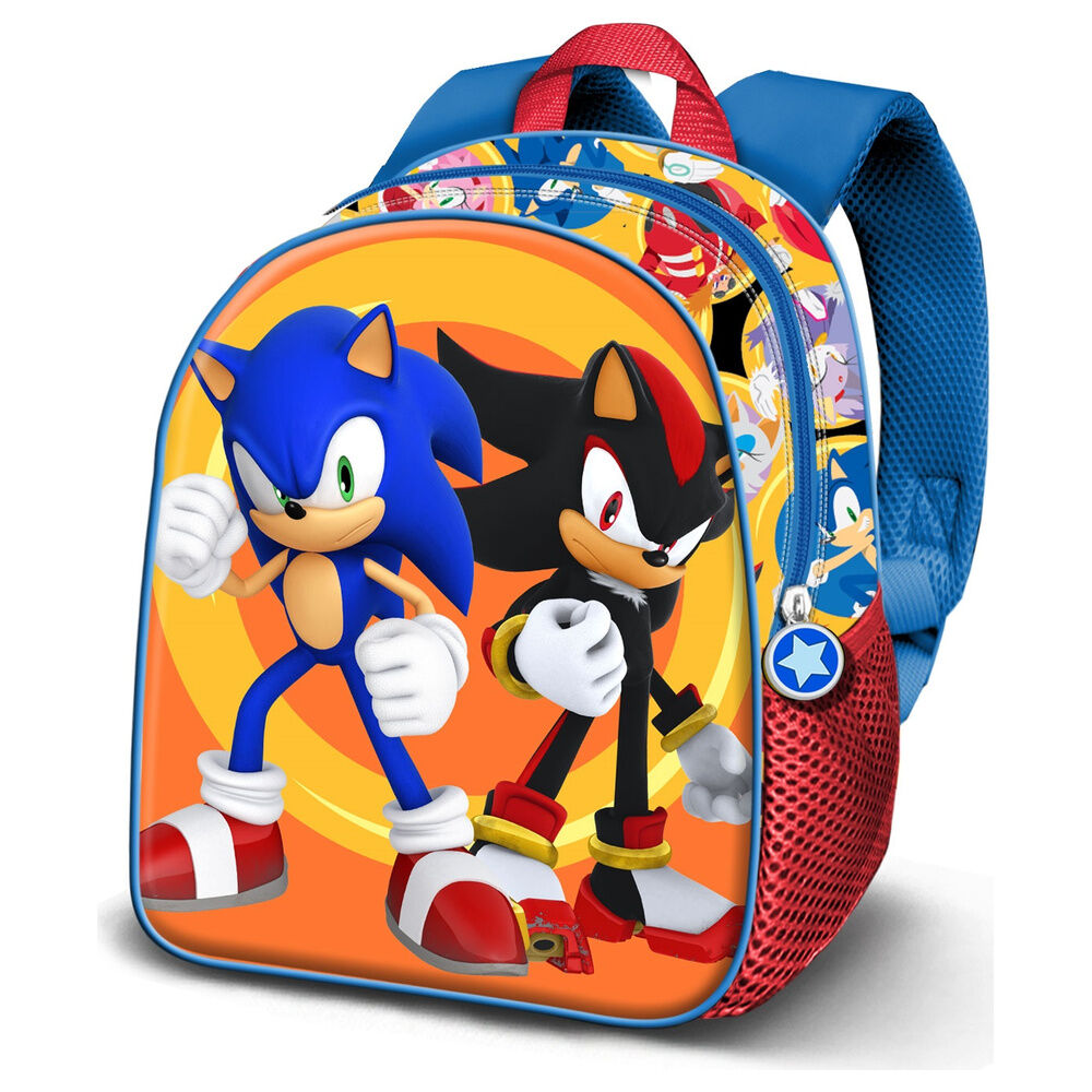 Mochila 3D Shadow Sonic the Hedgehog 31cm Frikytopia
