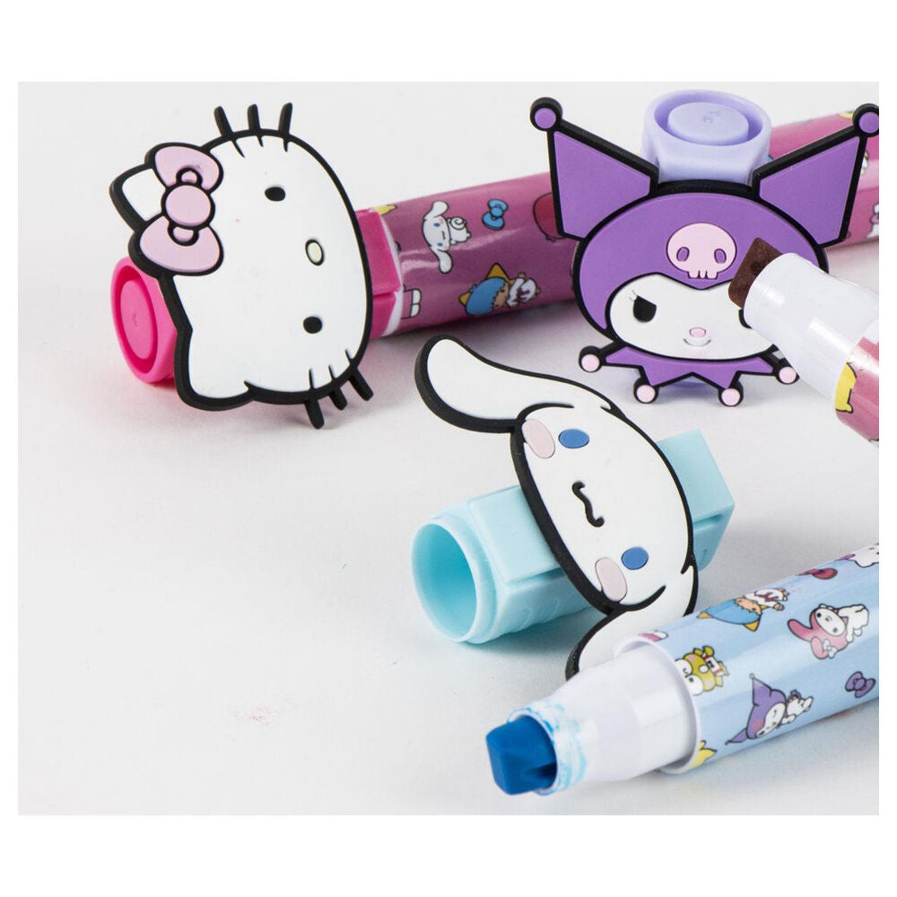 Sanrio Marcador Fluorescente Grande Expositor (12) Hello Kitty