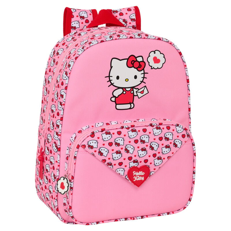 Mochila Hello Kitty 34cm adaptable Frikytopia