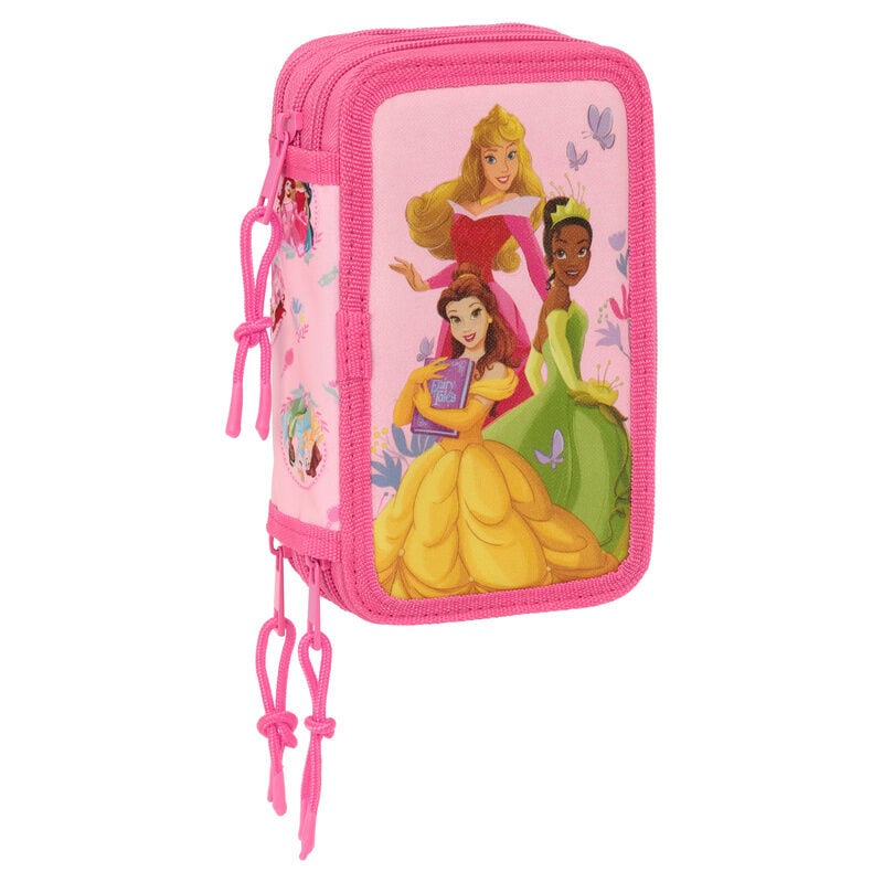 Plumier Princesas Disney triple 37pzs Frikytopia