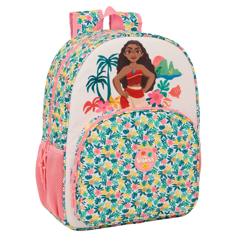 Mochila Vaiana Moana Disney 42cm adaptable Frikytopia