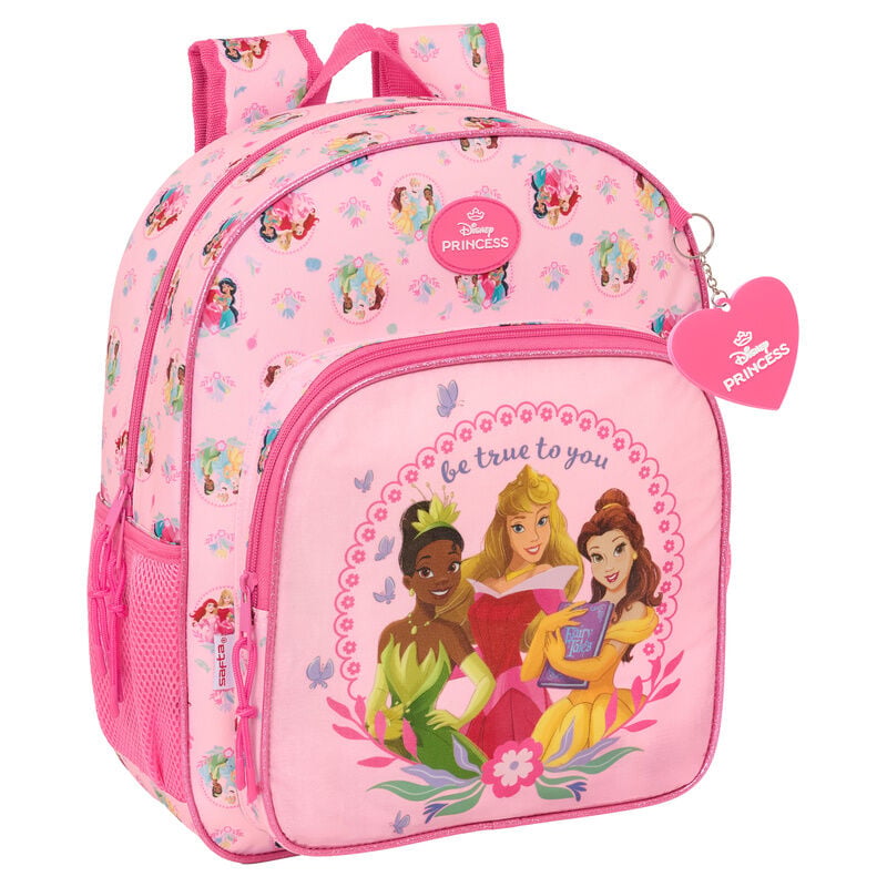Mochila Princesas Disney 38cm adaptable Frikytopia