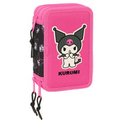 Plumier Kuromi Hello Kitty triple 37pzs