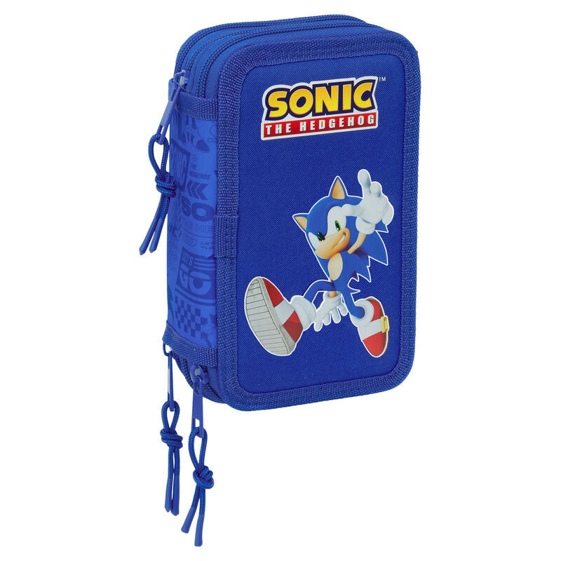 Plumier Sonic the Hedgehog triple 37pzs Frikytopia