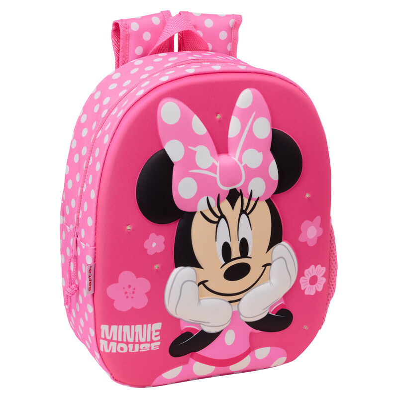 Mochila 3D LED Minnie Disney 33cm Frikytopia