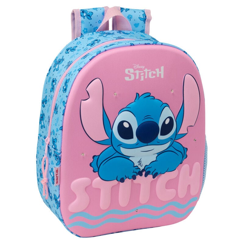 Mochila 3D LED Stitch Disney 33cm Frikytopia