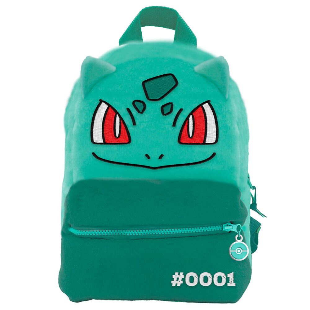 Mochila Bulbasaur Pokémon 30cm Frikytopia