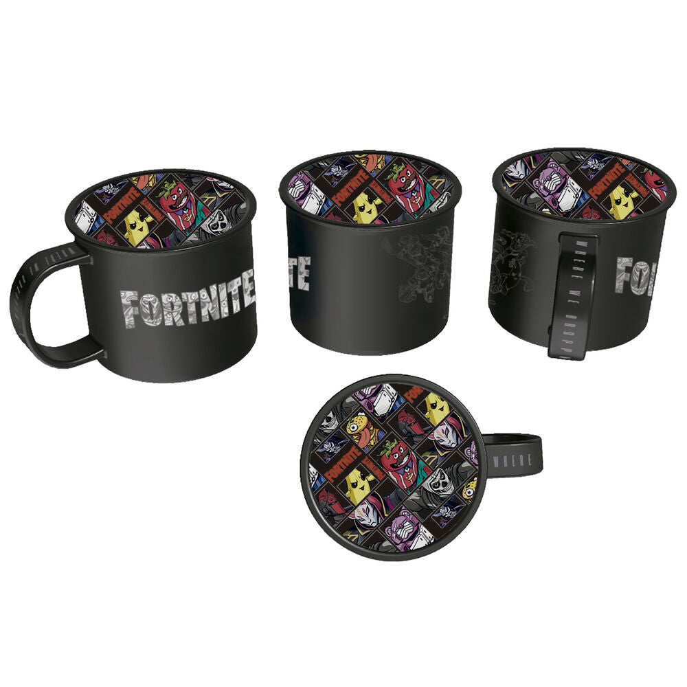 Taza Where we droppin Fortnite 430ml